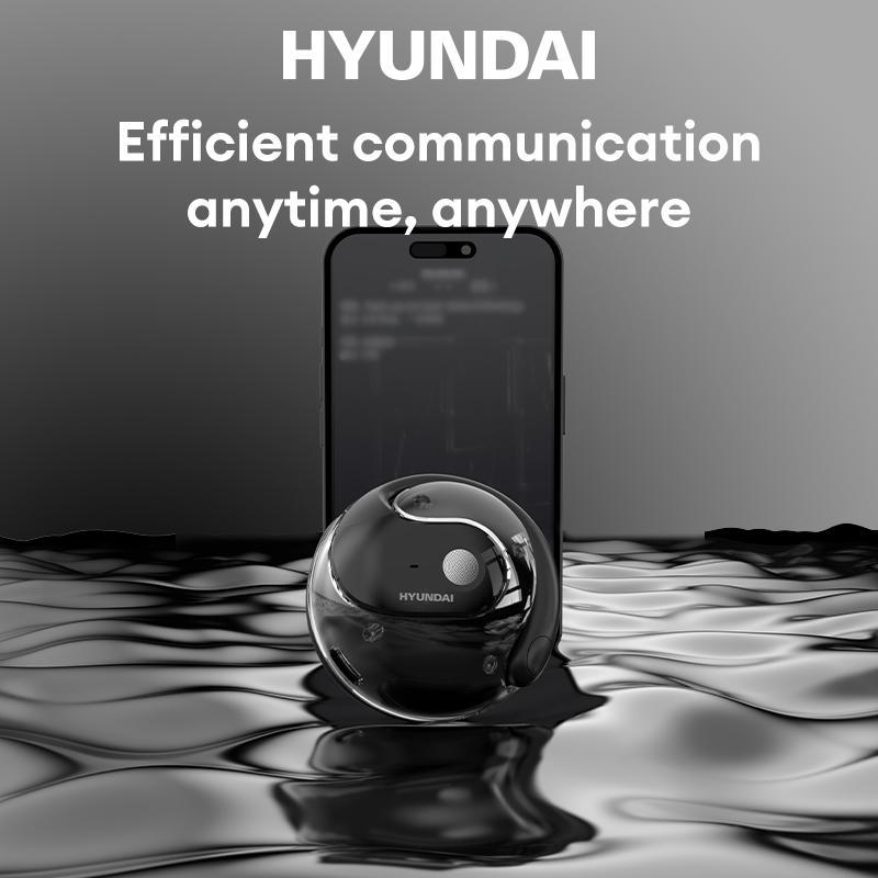 HYUNDAI HY-T26 Pro Wireless Headphone, Open Ear Design Bluetooth-compatible Earphone, Earbuds for Listening To Music & Calling