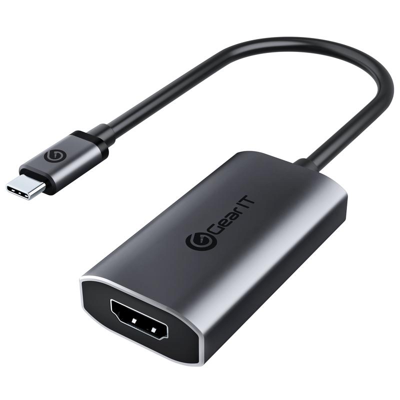 GEARit USB C to HDMI Adapter - 8K@60Hz Thunderbolt 3 4 Compatible Accessories Crystal