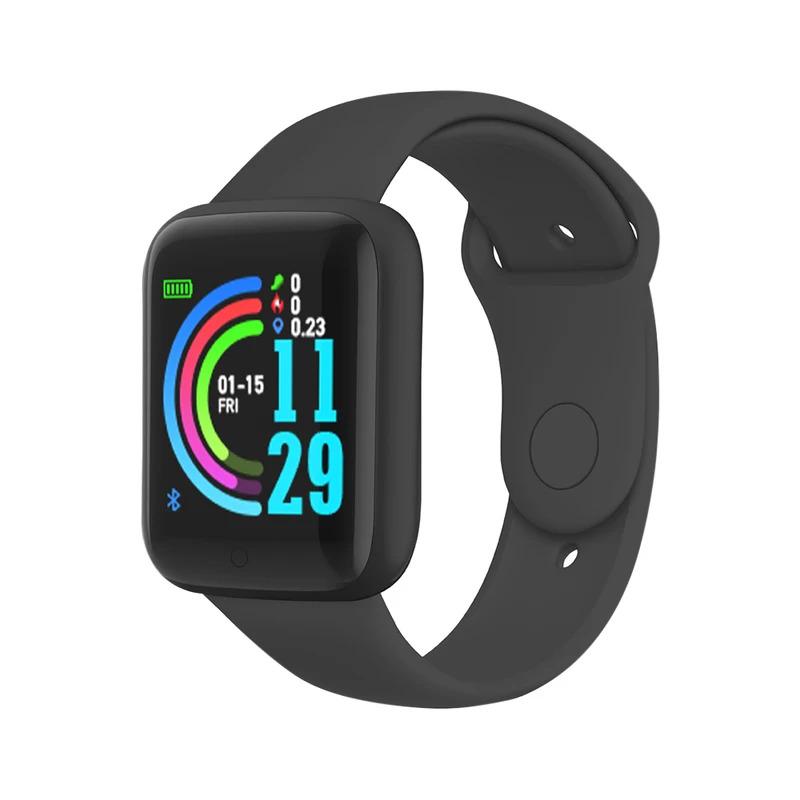 Multifunctional Smart Watch Men Women Bluetooth Connected Phone Music Fitness Sports Bracelet Sleep Monitor Y68 Smartwatch D20