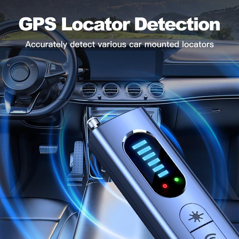 Hidden Camera Detector, 1 Count USB Rechargeable Portable Hidden Camera & GPS Tracker Detector, Professional Camera Detecter for Hotel, Home, Office