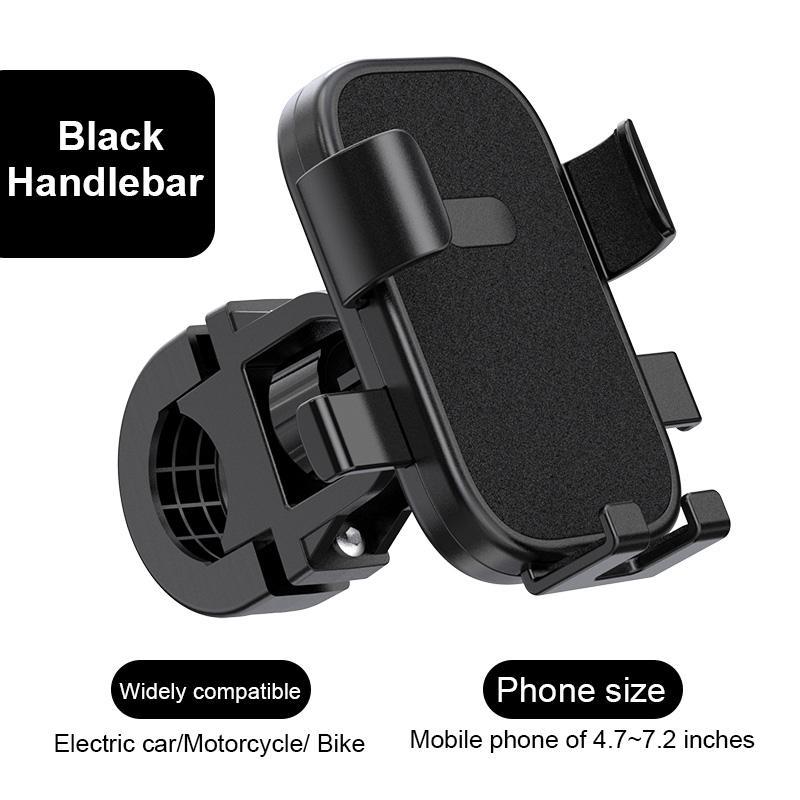 Bike Phone Holder with Mechanical Locking Knob, Durable Stable Phone Holder, Rotatable Phone Rack for Bike Cycling Motorcycle