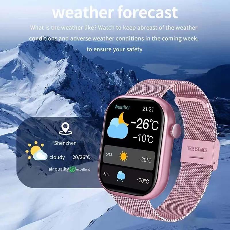 Multifunctional Smart Watch, Fashionable Digital Watch with Multiple Sports Modes, IP67 Waterproof Watch for Women & Men