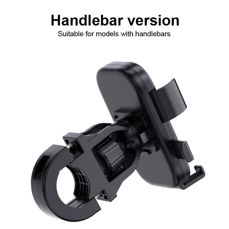 Bike Phone Holder with Mechanical Locking Knob, Durable Stable Phone Holder, Rotatable Phone Rack for Bike Cycling Motorcycle