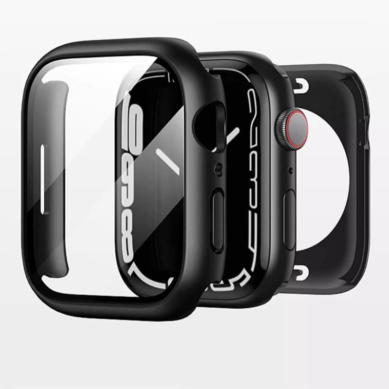 Smart Watch Protective Case, Full Coverage Watch Protective Cover, Anti-scratch Watch Protector Compatible with Apple Watch Series