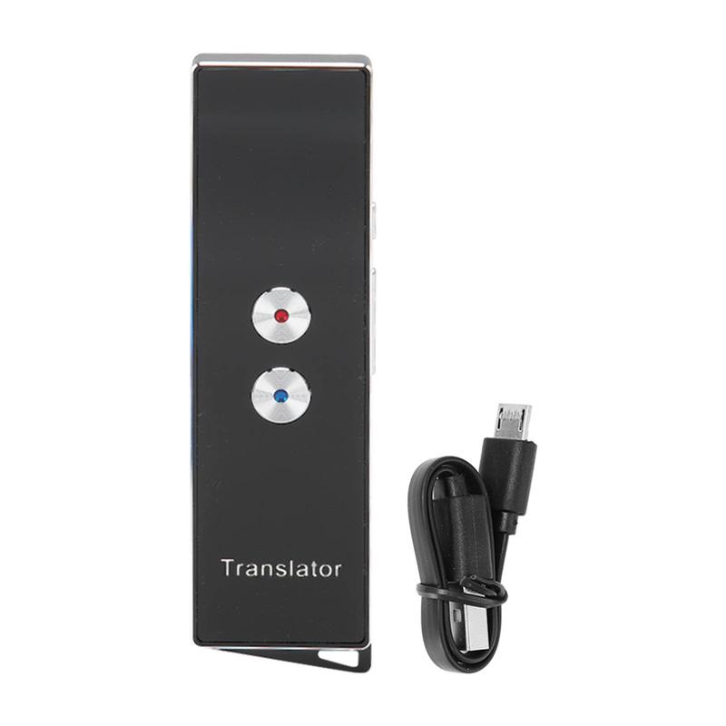 Translator Device Support 74 Languages 70 Accents Real Time Bluetooth 5.0 99% Accuracy Rate Handheld Smart Voice Translator