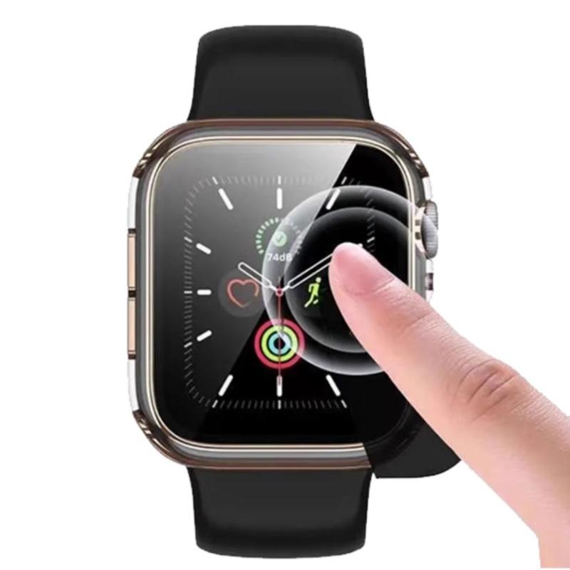 Smart Watch Protective Case, Full Coverage Watch Protective Cover, Anti-scratch Watch Protector Compatible with Apple Watch Series