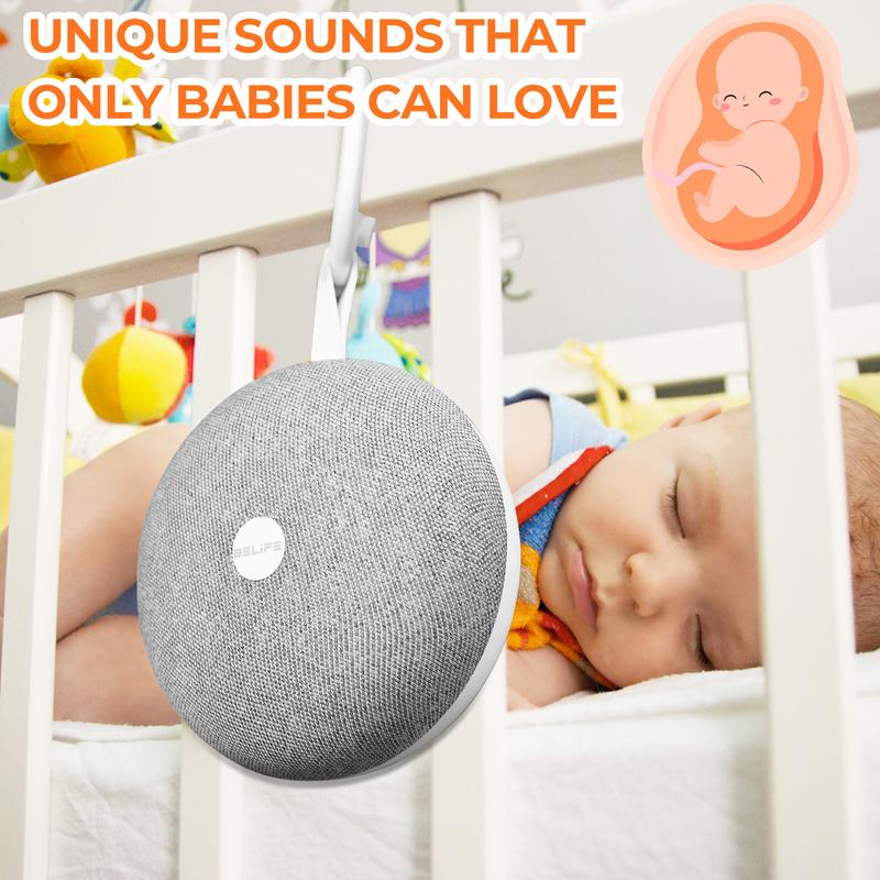 Sound Machine with 30 Soothing Sounds 16 Colors Night Light White Noise Machine for Adults Baby Kids Sleep Machines Memory Function Levels 3 Timers for Home Office Travel，Perfect Gift Christmas,Thanksgiving Day