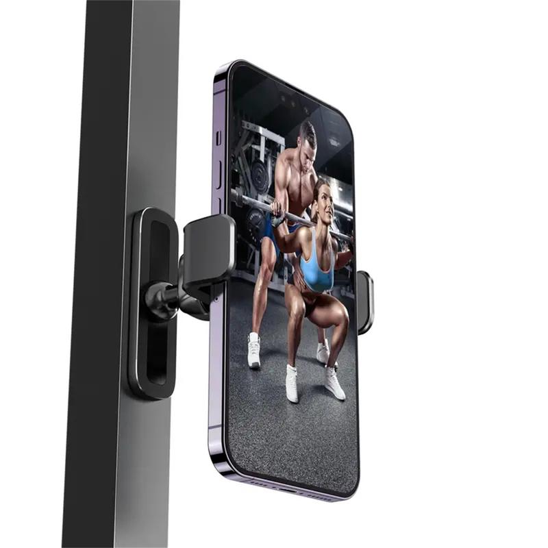 Gym Magnetic Phone Holder, 360 Adjustable, Compatible with 4.7-6.5