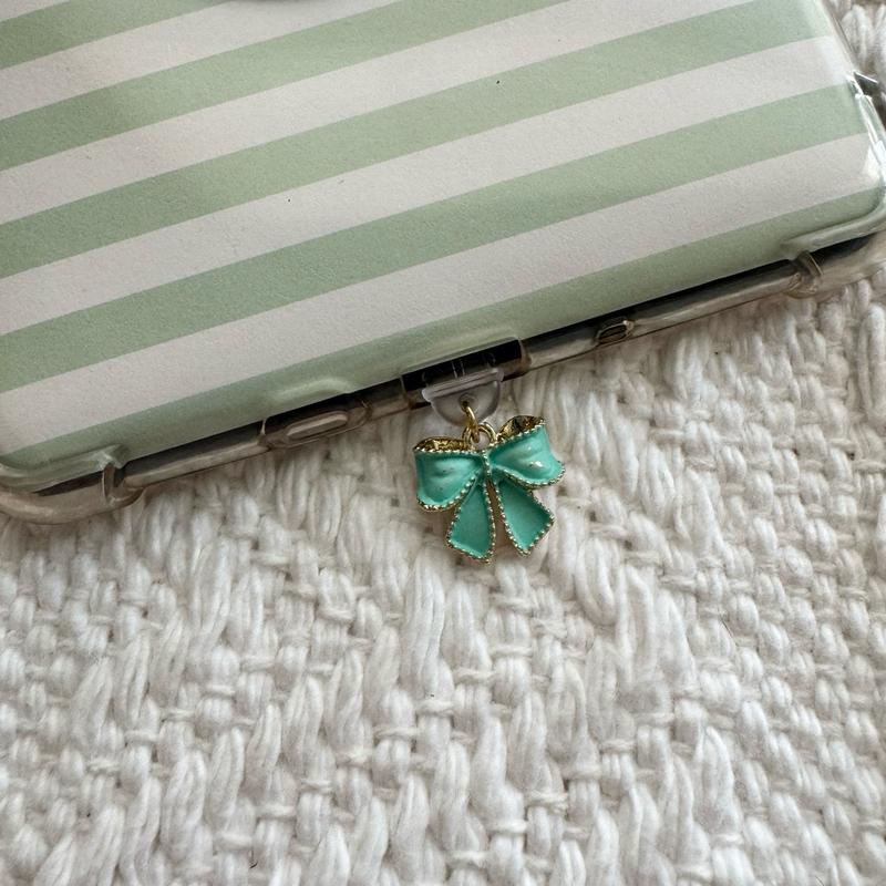 Enamel Bow Kindle Charms - Decorative accessories for your Kindle or phone