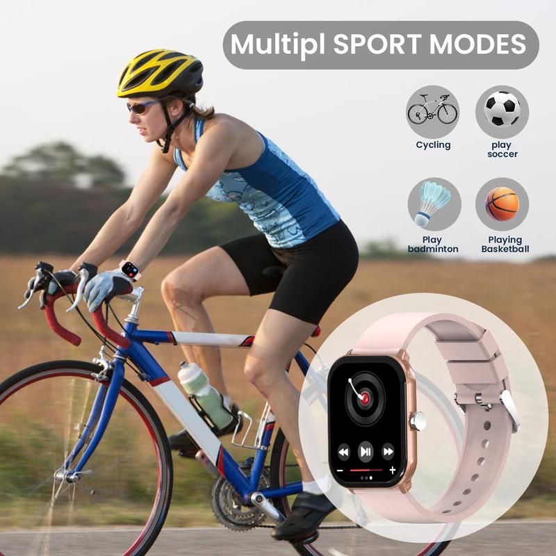 Multifunctional Smart Watch, Fashionable Digital Watch with Dial & Multi-sports Modes Waterproof Sports Watch for Women & Men