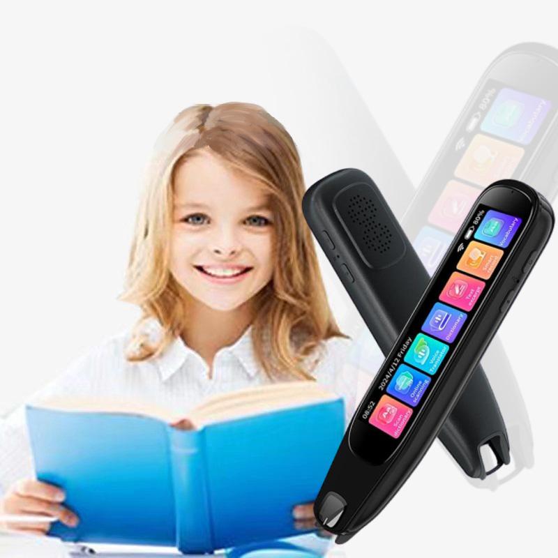 Christmas gift, brand new upgraded translation pen with wifi, children's language learning pen, all-round translation quick check, , two-way intercom in 134 languages, online scanning supports 60 languages, 2025 New Year gift