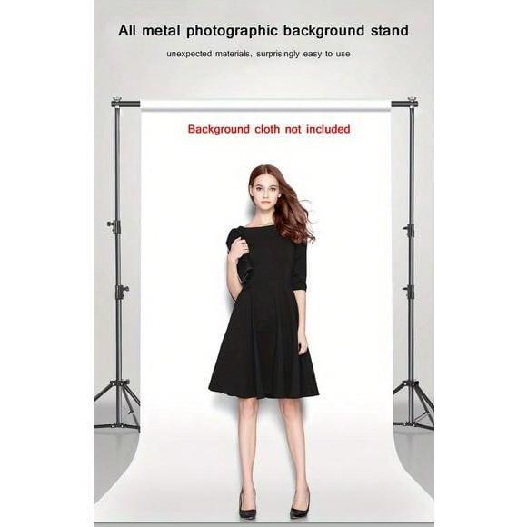 New Style Photography Studio Backdrop Stand Photo Video Studio Background Stand Backdrop Support System Kit Scenery Shelf Frame Light Kit