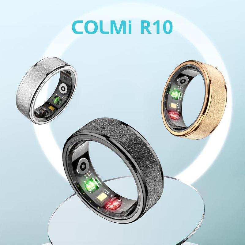 Smart Ring (1 Count), Multifunctional Smart Ring with Multiple Sports Modes, Waterproof Activity Tracker, Wearable Devices for iOS & Android