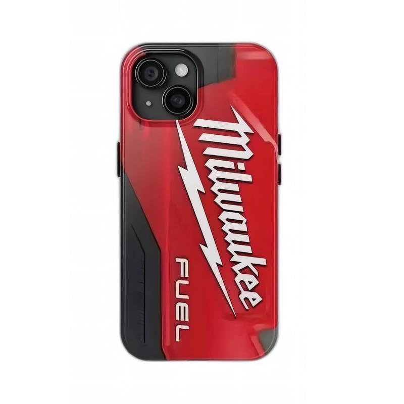 Milwaukee Tool Phone Case - Built to Last for iPhone 16, 15, 14, 13 & Samsung Galaxy + Free Grip & Wipes Included!