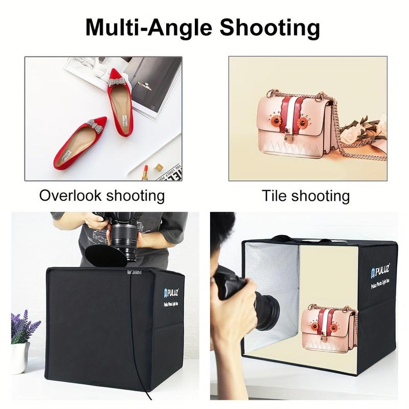 Portable Photo Studio Light Box, 1 Count Foldable Portable Studio Kit With Soft Light Box, Professional Photography Equipment, Men Gifts