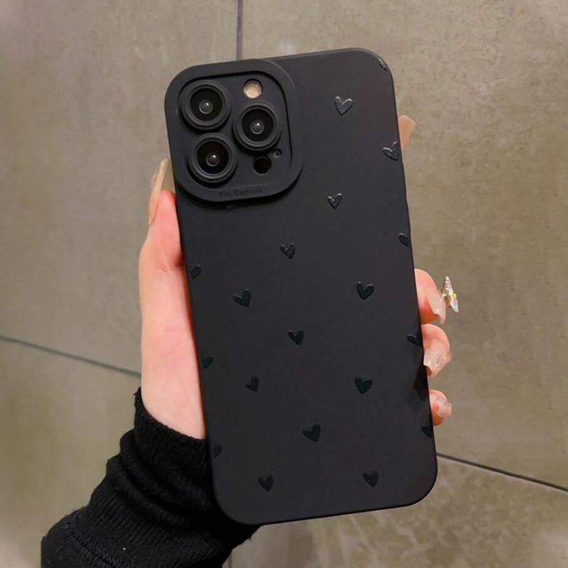 Lip Pattern Phone Case, Anti-fall Mobile Phone Case With Camera Lens Protection, Shockproof Phone Protective Protector Cover, Phone Protection Accessories for iPhone 11 12 13 14 15 6 7 8 Series Devices, Fun Summer Gift