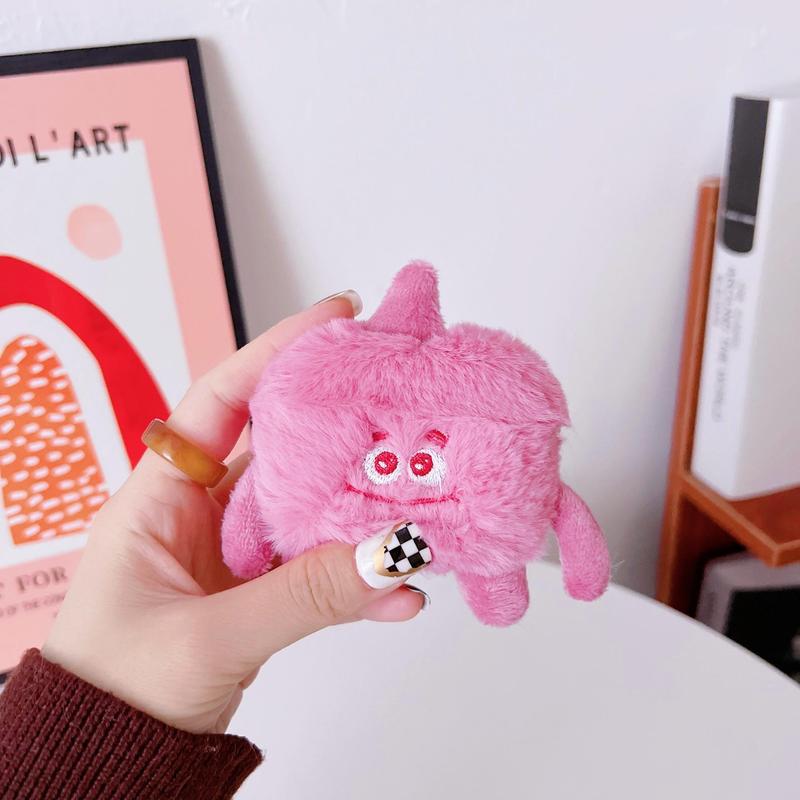 Cute Cartoon Design Earphone Case, Plush Earphone Case, Earphone Protector for AirPods 1 2 3 Pro Pro 2