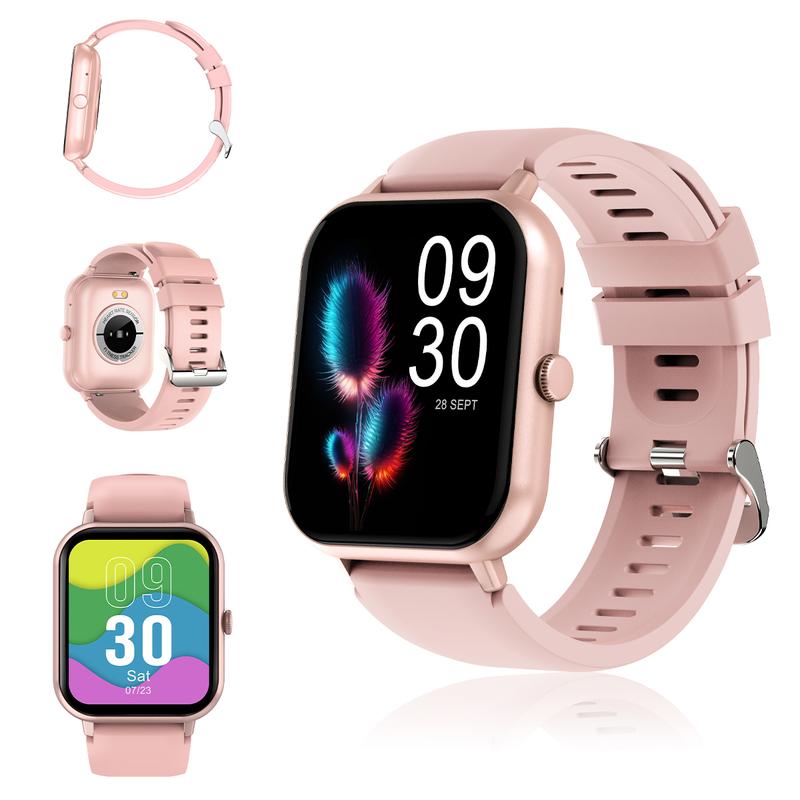 Smart Watch for Women Men with Bluetooth Call,Smart watch with Alexa Built-in,Heart Rate SpO2 Sleep Monitor,IP67 Waterproof,and Smartwatches for iOS&Android Phones