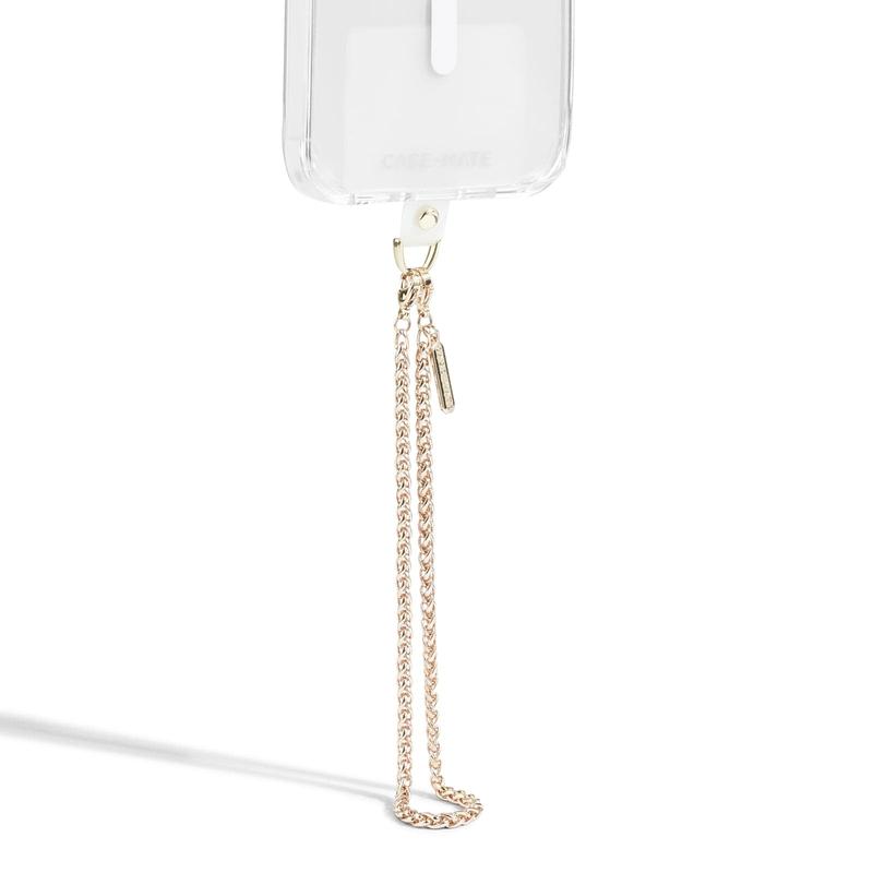 Dainty Gold Chain Phone Charm