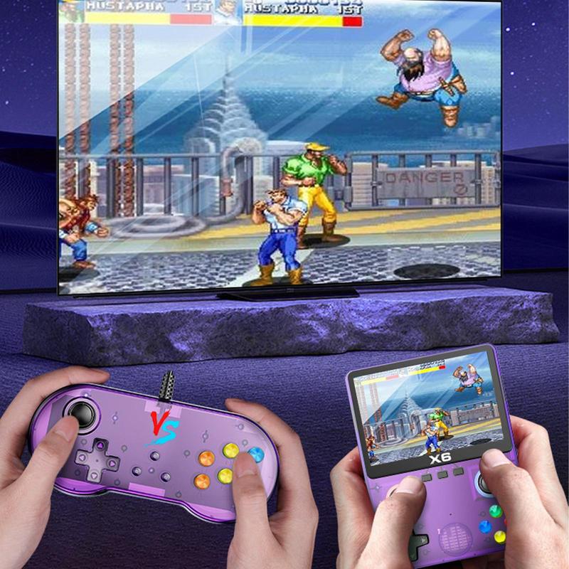 PENGTENG Retro Video Handheld Game Player, 32G 2000mAH Built-in Game, 3.5-inch Screen, Portable Game Player, Portable Game Console