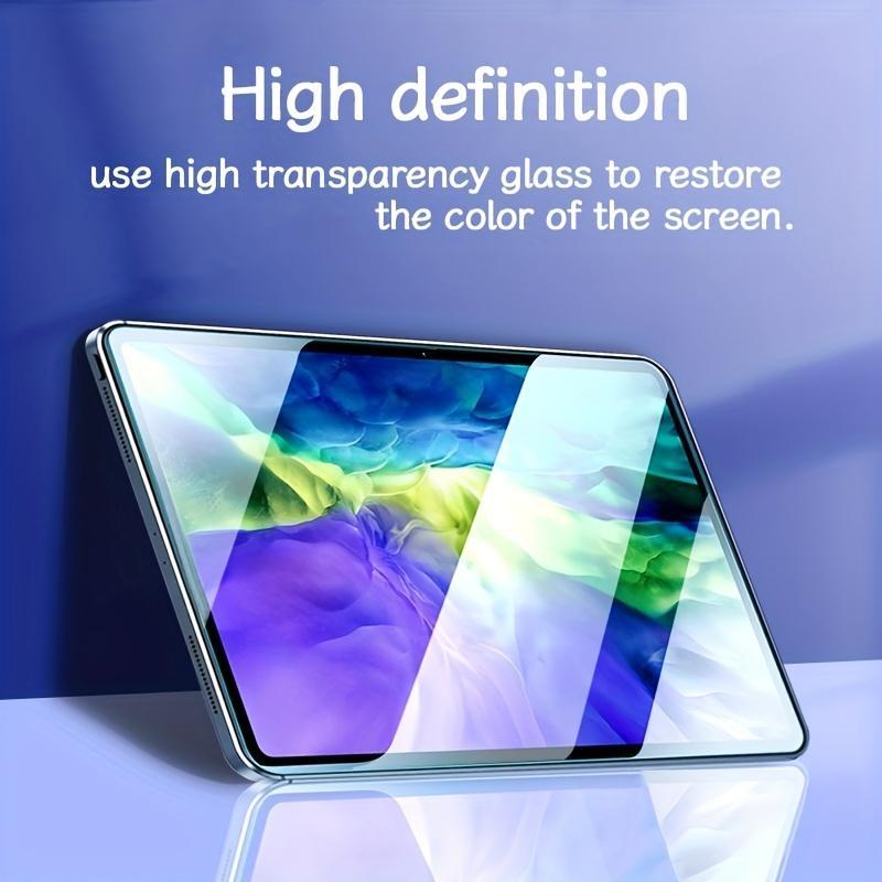 Tempered Glass Screen Protector, 2 Counts Anti-scratch Tablet Screen Protector, Tablet & Computer Accessories Compatible with iPad Series