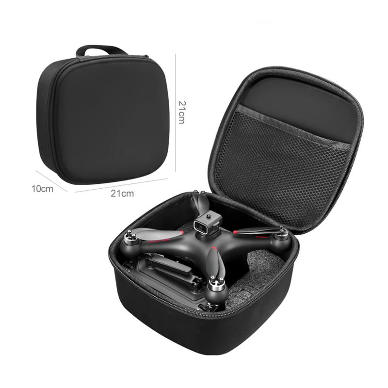 GoolRC S116 Drone with 4K Camera for Adults, RC Quadcopter with Obstacle Avoidance, Optical Flow, Trajectory Flight, Headless Mode, Gravity Sensor, Brushless Motor, Storage Bag and 2 Batteries (Black)