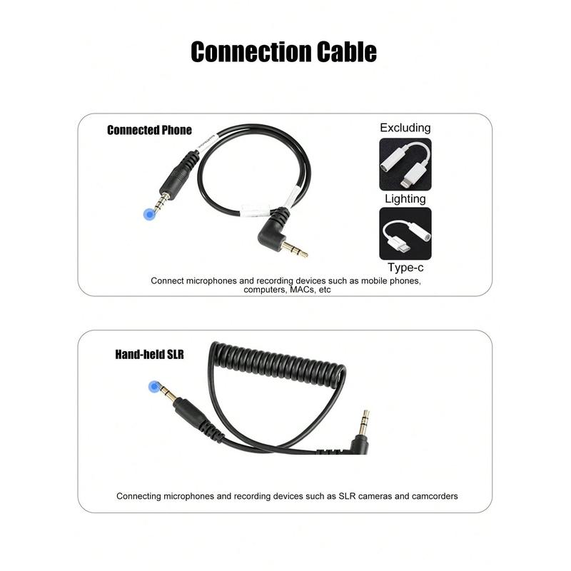 Tech Nova     Supercardioid Shotgun Microphone, MIC Video For Smartphone DSLR Camera PC IPhone