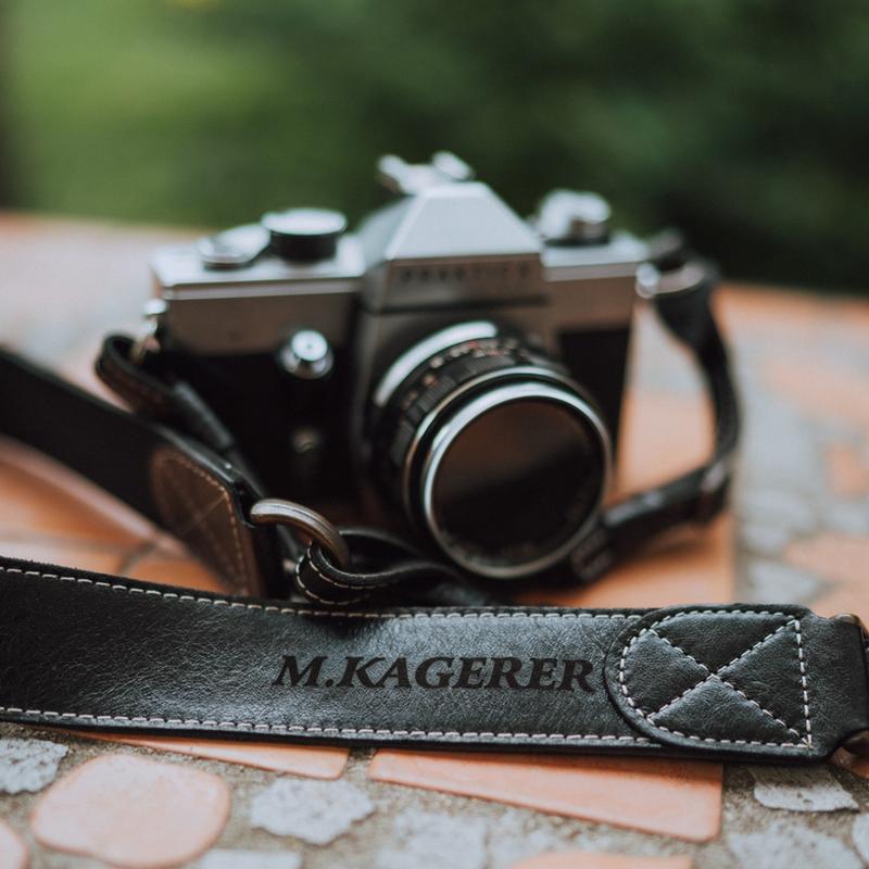 [ READ IN DESCRIPTION] Personalized Leather Camera Strap Gift Custom Strap for Photographers DSLR Camera Holder - Gift for him Gift for Her