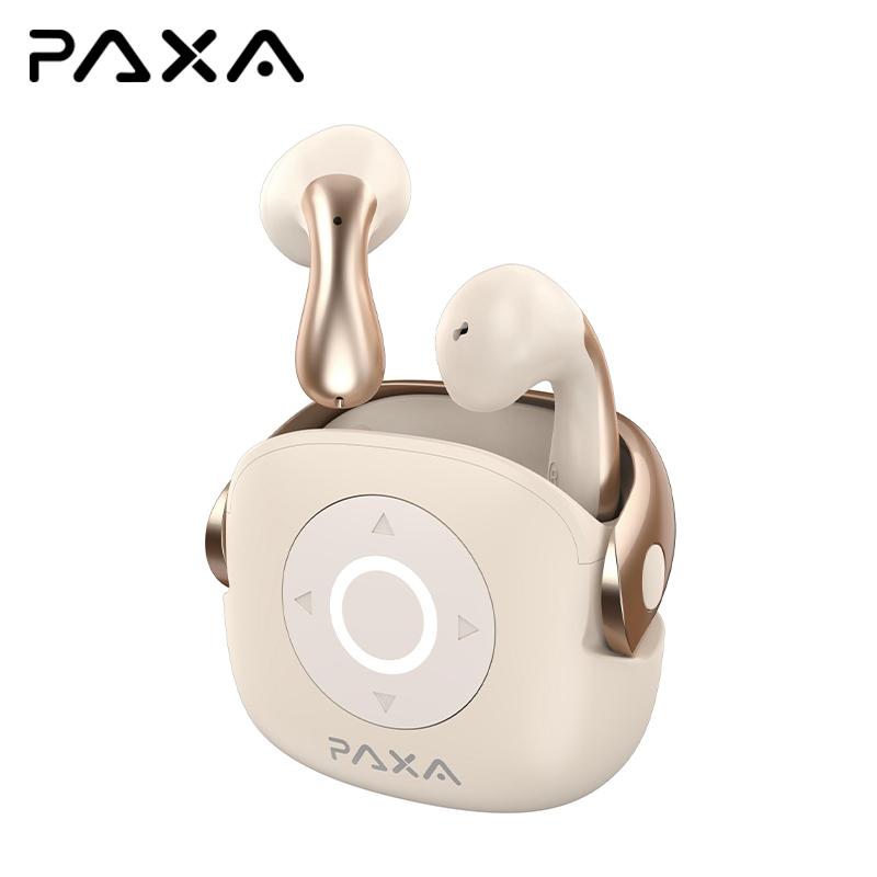 PAXA SU6 Bluetooth headset remote control take pictures like music voice assistant call power supply display ENC noise reduction compatible with various systems