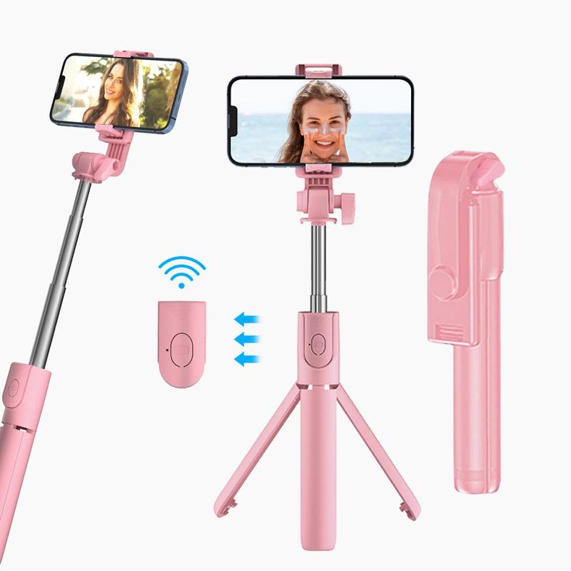 Portable Selfie Stick, 1 Count Phone Selfie Tripod, Phone Accessories for Outdoor Travel, Selfie Accessories for Women & Men