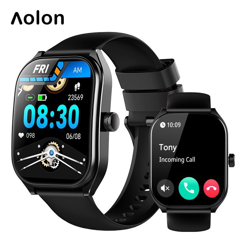 Multifunctional Smartwatch, Fashion Digital Smart Watches with Heart Rate Monitoring, Waterproof Sports Smart Watch for Men & Women