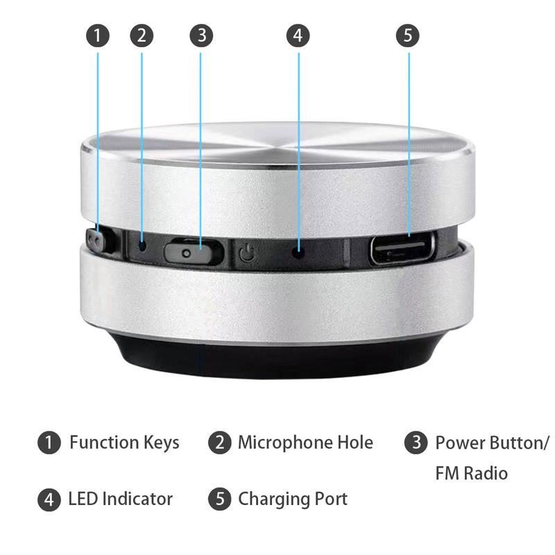 2025 Portable Bone Conduction speaker - Turn Something Into A Speaker - Humbird Portable Mini Bluetooth Speaker with Bone Conduction Audio.