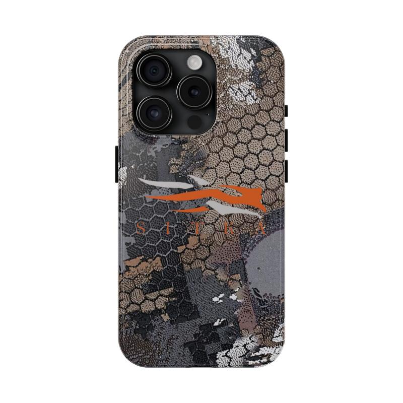 SITKA Optifade Camo Tough Phone Case, Hunting, Camo, Durable, Perfect Gift For Him,  for iPhone 16 15 14 13 12 11 Pro Max Plus Mini XS Max XS XR X 7 8 Accessories Covers