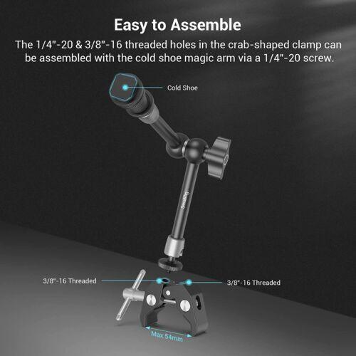 SmallRig Super Clamp and Magic Arm (11