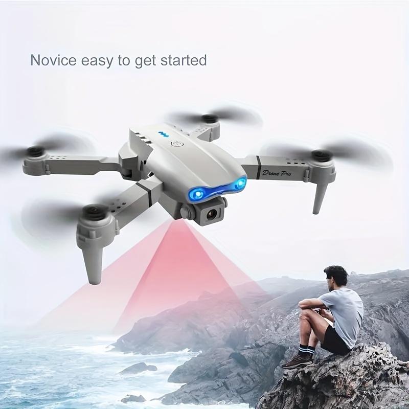 E99 drone with camera, foldable RC drone, remote-controlled drone toy beginner men's gift, affordable indoor and outdoor drone, Christmas, Halloween, Thanksgiving gift