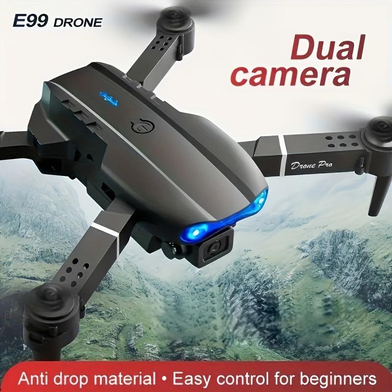 E99 drone with camera, foldable RC drone, remote-controlled drone toy beginner men's gift, affordable indoor and outdoor drone, Christmas, Halloween, Thanksgiving gift