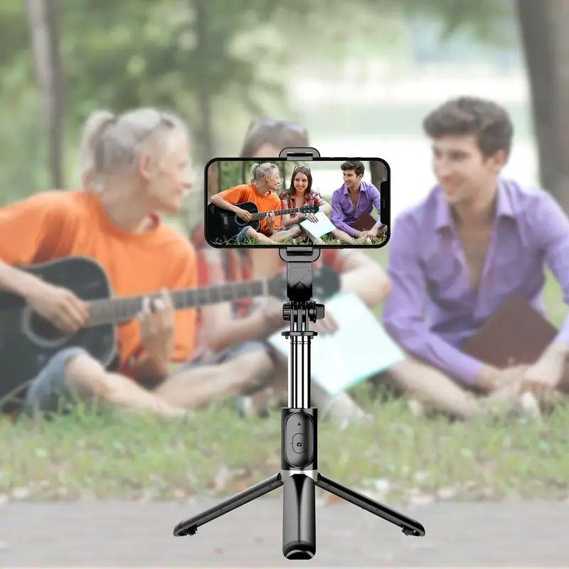 Smartphone selfie stick, selfie stick with remote self-balancing, 360 degree rotation,selfie, phone stabilizer for video recording, selfie 139 250