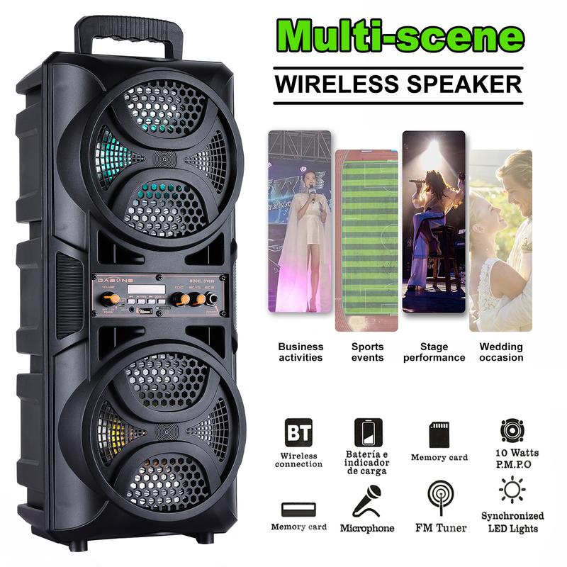 Portable Bluetooth Speaker Dual 6