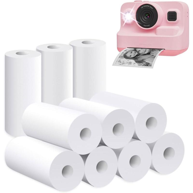 Refill Print Paper for Instant Print Camera , 16 Rolls Thermal Print Paper for Most Instant Camera, Birthday Gift for Boys and Girls