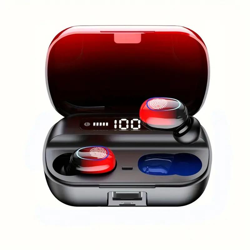 Bluetooth earphones, IPX7 waterproof Bluetooth 5.1 stereo earphones, wireless , in ear , premium bass ,   Audio Headphones