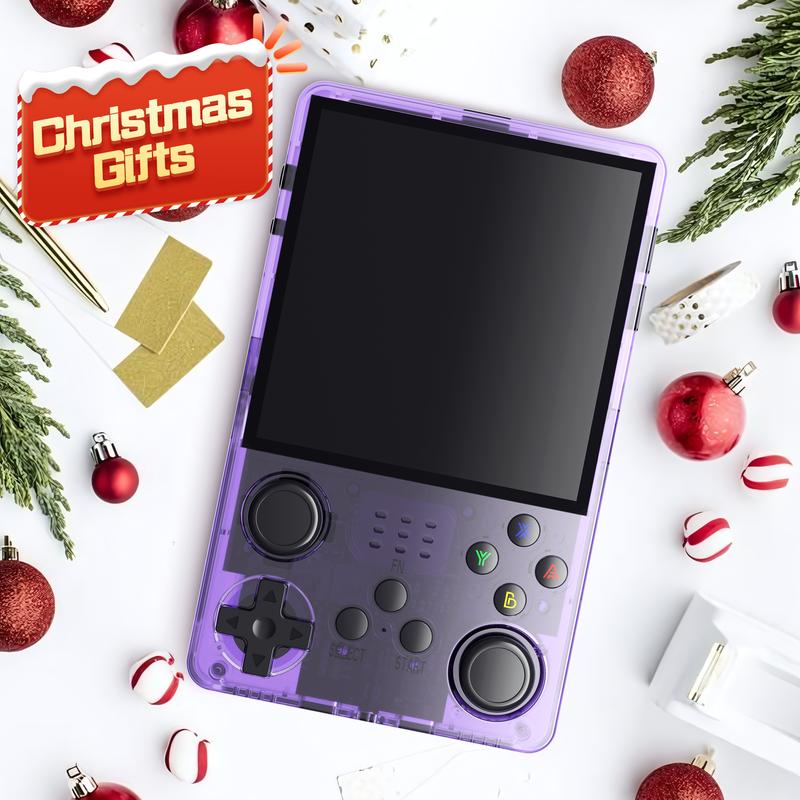 R36S Retro Handheld Game Console with 128G Built-in 20000+ Classic Games Open Source Linux System 3.5Inch lPS Screen Portable Pocket VideoPlayer Christmas Gifts for kids