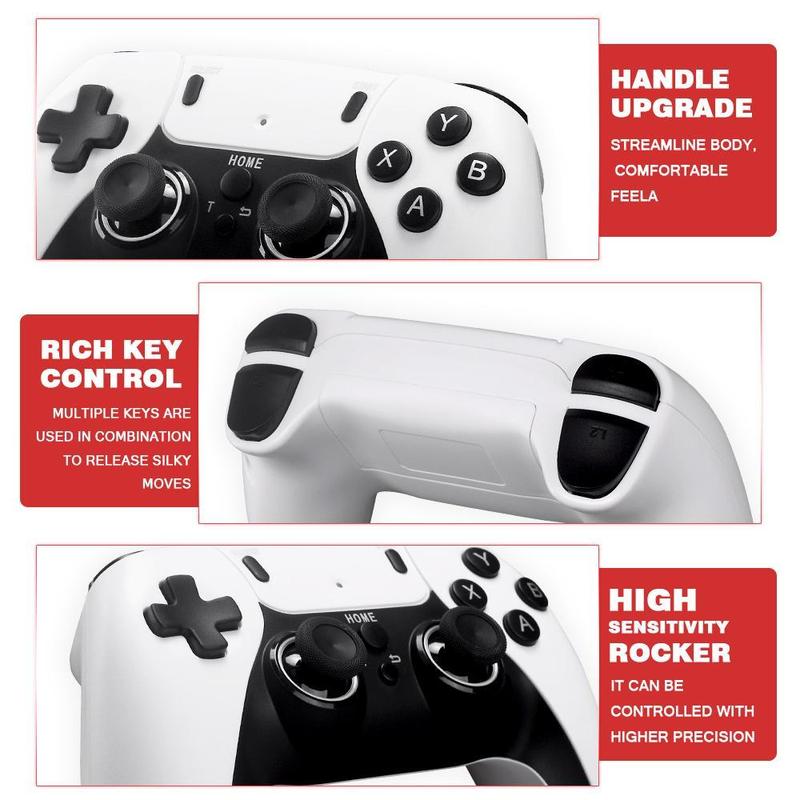 [Christmas Sale] Ntaanoo New Video Gamepad Console, 2.4G Dual Wireless Game Controller, Support 4K Game Graphics, Over 42,000 Classic Retro Games, Best Christmas Gift for Boys!