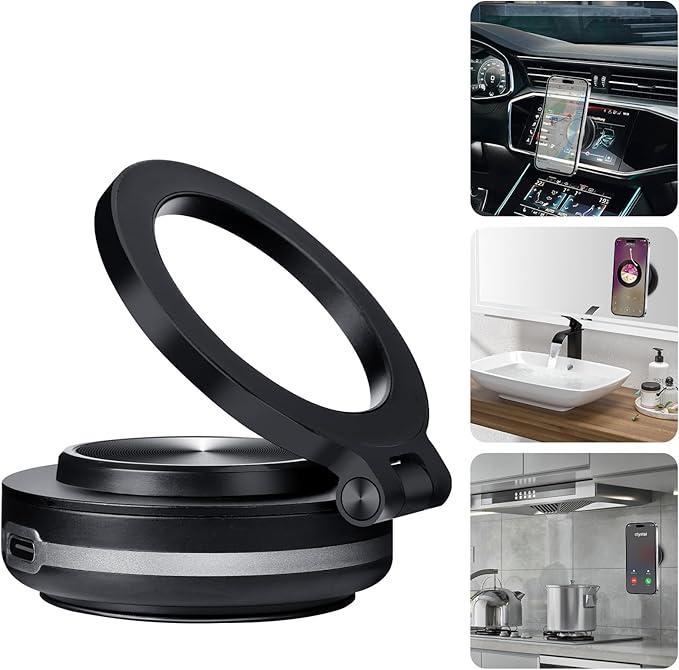 Magnetic Car Phone Holder - 360° Rotatable Smartphone Stand for Car, Truck, SUV