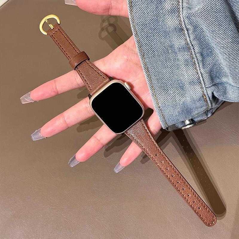 Fashionable Solid Color Watch Band (Band Only), Replacement Watch Band for Apple Watch 9 8 7 6 5 4 3 2 1 s Ultra 2 Series, Smart Watch Accessories