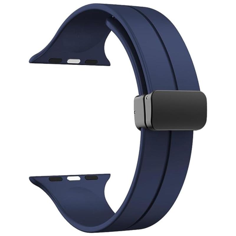 Magnetic Buckle Design Band For Apple Watch, Smart Watch Strap Band 41mm 42mm 44mm 45mm Series for Apple Watch Band