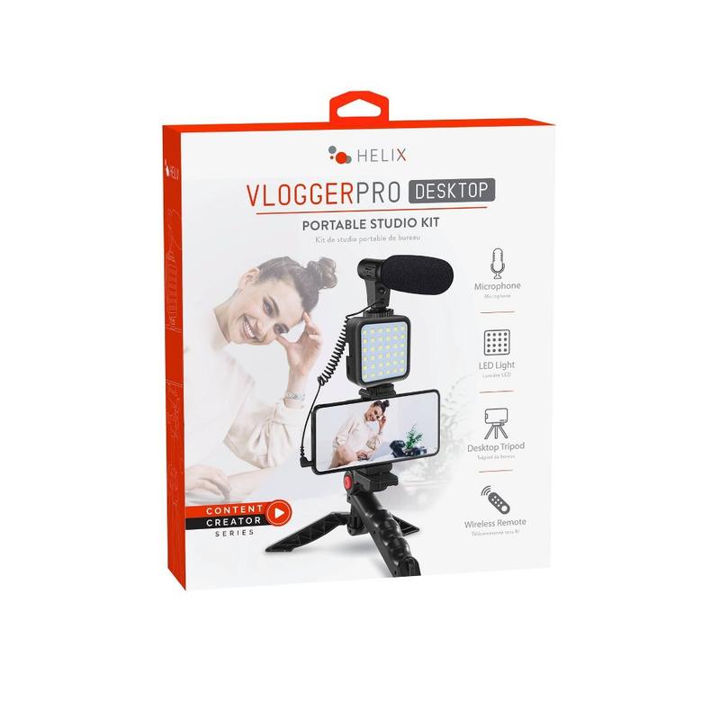 Helix Vlogger Pro Desktop - Black