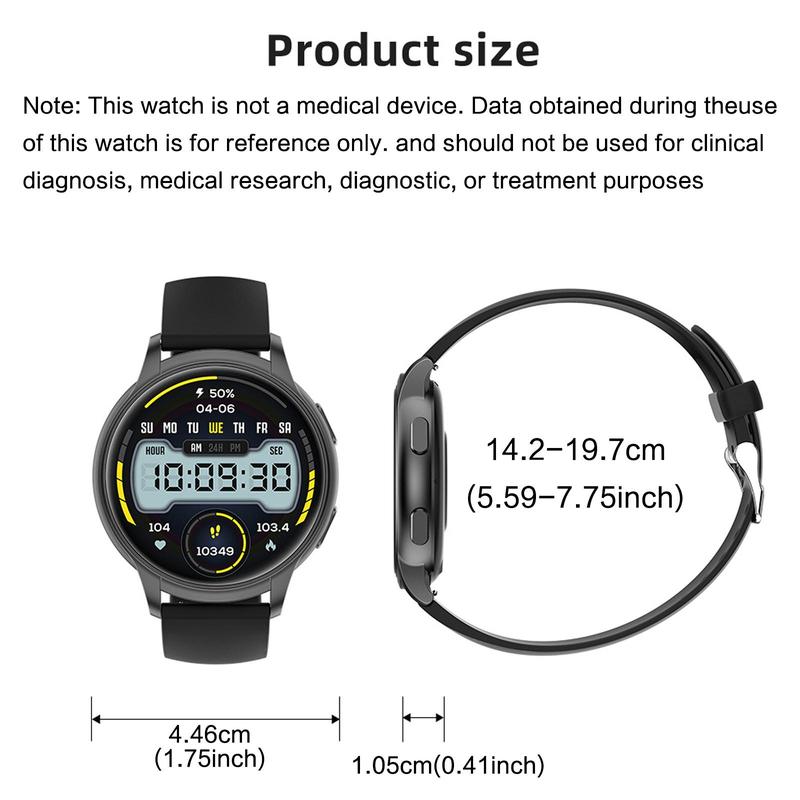 Multifunctional Smart Watch, 1 Count Fashionable Digital Watch with Replacement Band, Sports Watch for Women & Men