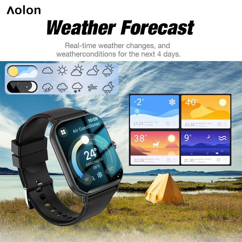 Multifunctional Smart Watches, 1 Count Fashionable Digital Watches, Waterproof Sports Watches for Women and Men