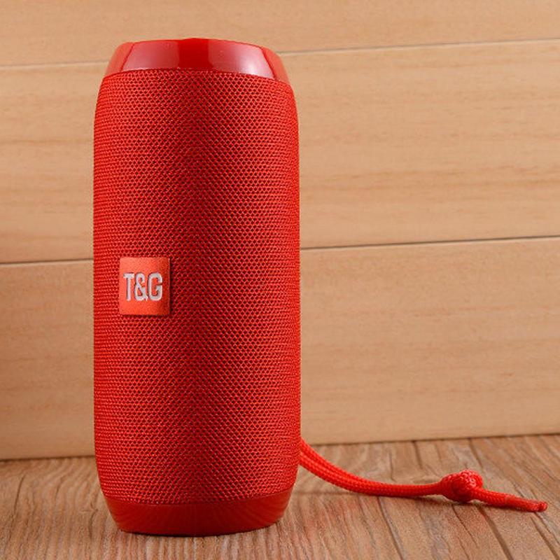 Portable TG117 Wireless Bluetooth Speaker for Summer Gift, Waterproof Sports Subwoofer Speaker with High Power 3D Stereo Sound, USB Rechargeable Speaker for Wireless Microphone, Small Outdoor Sound Machine for Camping, Fall Gift, Rechargeable Speaker