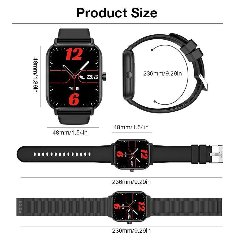 Multifunctional Smart Watches, 1 Count Fashionable Digital Watches, Waterproof Sports Watches for Women and Men